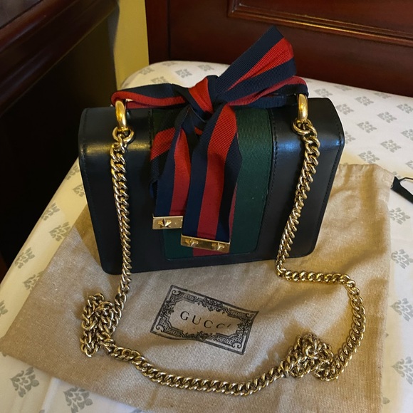 Gucci Sylvie Mini Chain Bag GUC - Picture 6 of 17
